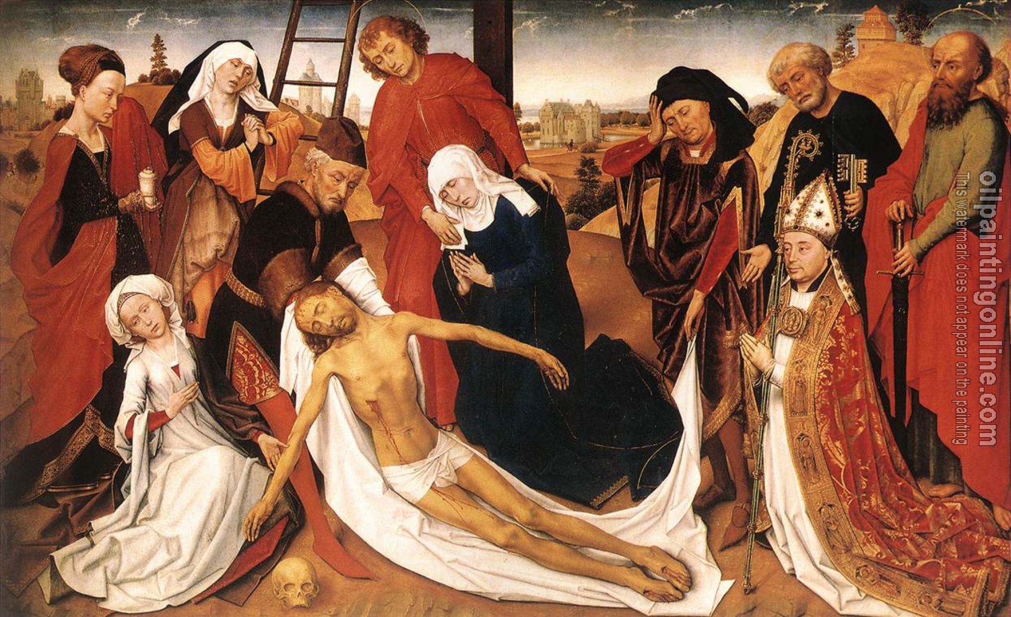 Weyden, Rogier van der - Lamentation 3